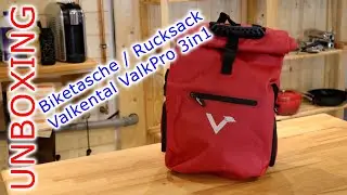 Valkental Biketasche / Rucksack UNBOXING