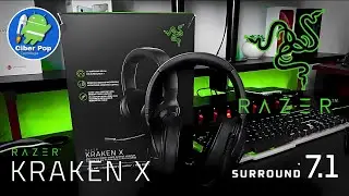 Игровые наушники RAZER KRAKEN X: распаковка и цена