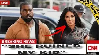 Kanye West EXPOSES Kim Kardashian For Forcing North Into DARK Hollywood Circles!