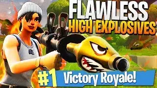 FLAWLESS in High Explosives v2! - PS4 Pro Fortnite FLAWLESS Game! High Explosives v2 LTM!