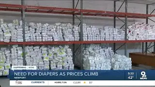 Diaper prices leaving some families desperate