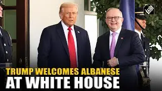 US President Trump welcomes Australian PM Albanese at White House for bilateral meeting