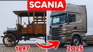 The Mind-Blowing Evolution of SCANIA Trucks From 1897 to 2025!