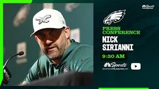 LIVE STREAM: Nick Sirianni's media availability before Eagles first training camp practice
