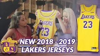 Lakers Nation Review: New 2018-2019 Nike Lakers Jersey Unboxing and First Impressions