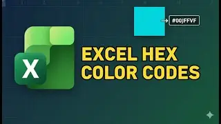 Как использовать шестнадцатеричные коды цвета для фона ячеек в Excel (2025)