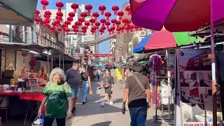 Exploring Chinatown Kuala Lumpur, Malaysia 🇲🇾 | Street Food, Temples & Street Life
