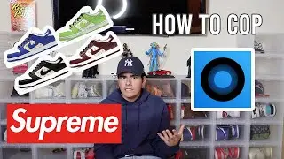 HOW TO COP ON SUPREME, FOOTSITES, AND MORE (Supreme Nike Dunks w/ Copster)