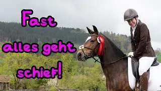 Kurz VERLERNT zu reiten 😱 Was ein Turnier!