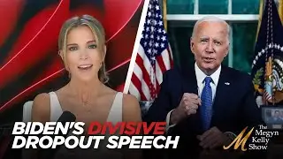 Biden's Divisive Speech After Dropping Out, and the Media's Fawning Coverage of it, with James Woods