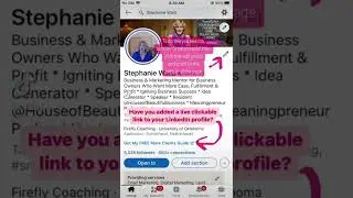 How to Add A Clickable Link to Your LinkedIn Profile