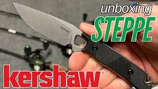 Unboxing Kershaw Steppe 2048 Fixed Blade Knife
