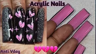 Pink Bottom Valentines Day Nails Acrylic Nails For Beginners