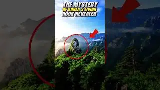 This Korean Mountain Has a Giant Human Face #funfact #fact #mountains #shorts #short #korea