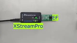 XStreamPro Flash programming Micron external memory (MT25QU128)