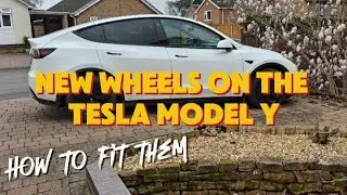 These Tesla Model Y Wheel Covers Made My Girlfriend's Car Look INSANE!