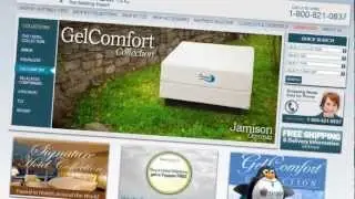 Jamison Bedding (SleepConfidante.com) - OCEANIA Mattress - Memory Foam - JGel Bed - GelComfort