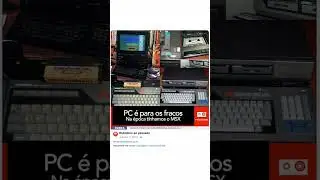 MSX e Microcomputadores Melhores que PC #lendasda&eacute;poca