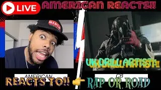 CB - Rap or Road [Music Video] GRM AMERICAN!! LIVE REACTS! #reaction #trending #funny #cb #grmdaily