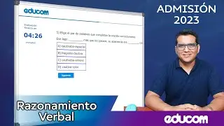🔴 Razonamiento Verbal #01 - Admisión UTMACH 2023
