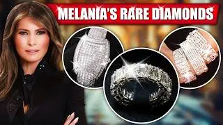 Melania Trump's Impressive Collection of Diamond Jewels