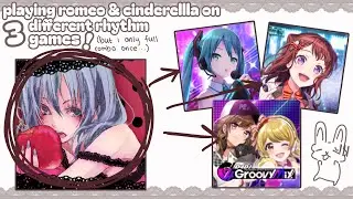 i play romeo & cinderella on diff rhythm games but fail miserably