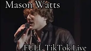 FULL Mason Watts TikTok Live 28/12/25 AEDT ‼️NO COMMENTS ‼️