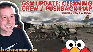 Big GSX Update abchecken: Putzcrew & DEICE ✈️ Kristiansand ENCN - Malm&ouml; ESMS - Bremen EDDW