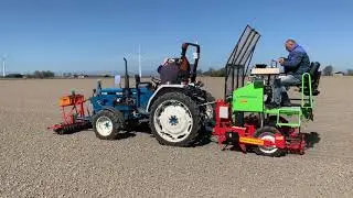 15 en 16 april 2020; Uien proefveld Seminis zaaien