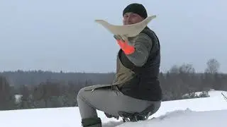 DIY Wooden bowl made of raw wood . Деревянная чаша из сырой древесины.