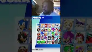 FIRST TIME PLAYING SONIC CROSSWORLDS #shorts