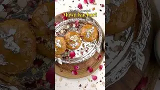 घर जैसी मिठास, हलवाई जैसा स्वाद! Royal Mawa Kachori Recipe | Diwali Special Sweet by Swad #sweet