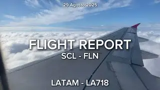 FLIGHT REPORT | LATAM AIRLINES | Airbus A320-233 | SANTIAGO DE CHILE to FLORIANOPOLIS, BRASIL
