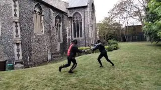 Longsword grapple - fight analysis with a break down of plays