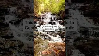 One of the most peaceful waterfalls in Georgia. #northgeorgia #hiking #northgeorgiamountains