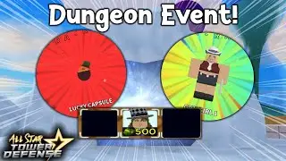 DUNGEON EVENT! Beating Dungeon 3 units Solo | All Star Tower Defense Roblox