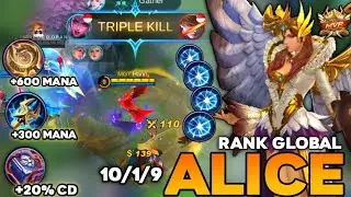 ALICE BEST BUILD 2021 | TOP GLOBAL ALICE GAMEPLAY | ALICE MOBILE LEGENDS✓