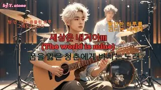 세상은 내 거야!꿈을 잃은 청춘,취업을 못한...그리고 오늘을 살아가는 모든 이들에게-세상의 주인공은 바로 자기 뿐 이란 걸  알리는 노래#청춘