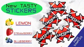 Free Flavored Captain Drone Stickers! This is so weird