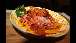 Keto Pasta with Chorizo