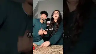 Mom caught us making smoothie at 3 AM!! 😭 #omg #smoothie #mom #brothers