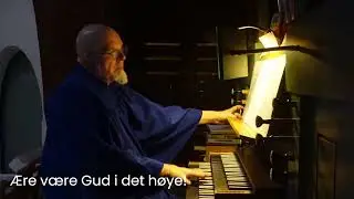 Krist stod opp av døde - Christ rose from the dead, Easter-hymn played on organ / Nos 195 - LH 491