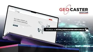 GEOCOM presenta GEOCASTER: La nueva era de conectividad NTRIP gratuita para nuestros clientes