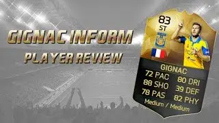 FIFA 16&diams;&diams;&diams;GIGNAC INFORM PLAYER REVIEW&diams;&diams;&diams;[German]