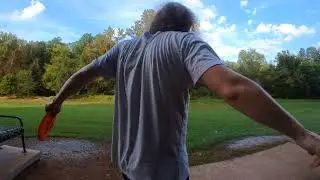 #DiscGolf Practice at #SanduskyPark - 1st (initial long) throwing techniques