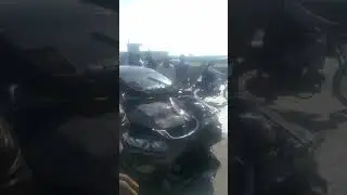 Accident At Moach goth Hubriver Road Karachi
