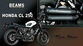 HONDA CL250用 マフラーサウンド【BEAMS】パワーヘッダー 政府認証マフラー