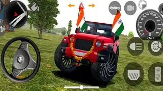 Dollar (Song) Modified Mahindra Thar😈 || Indian Car Simulator 3D || Android Gameplay Cars 3D,#Games