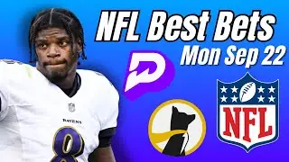 MNF LIONS VS RAVENS BEST BETS!! MONDAY SEPTEMBER 22 On PRIZEPICKS and UNDERDOG IN THE NFL 09/22/25