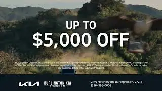 Big January Savings at Burlington Kia of NC